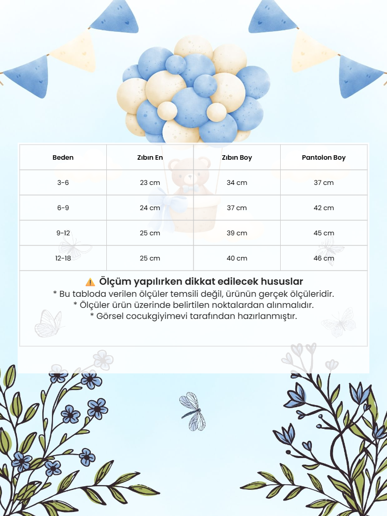 Pamuklu Yelekli Papyonlu 2li Erkek Bebek Takım - Görsel 2