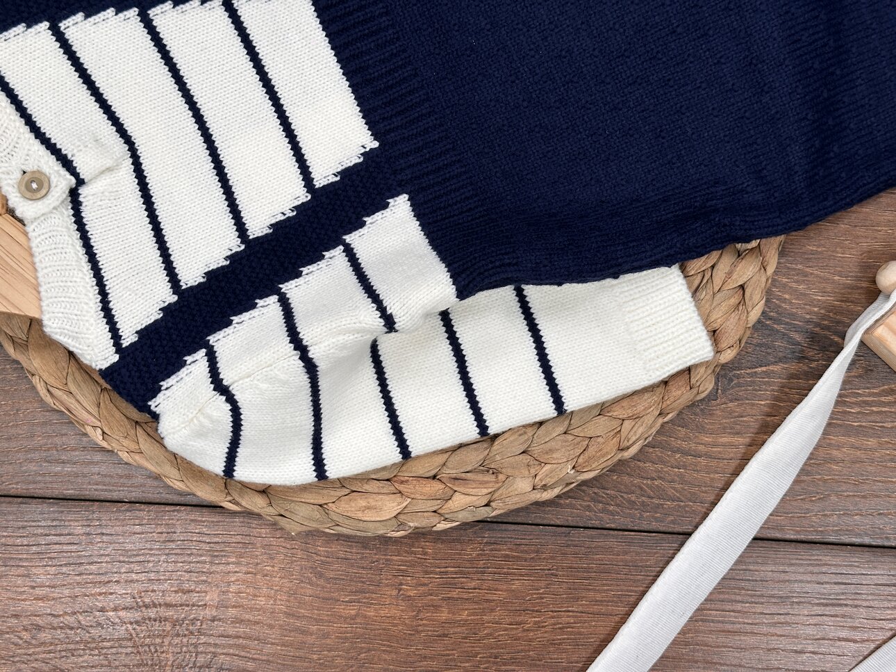 Pamuklu Triko Şapkalı Tulum 2li Erkek Bebek Takım - Görsel 4