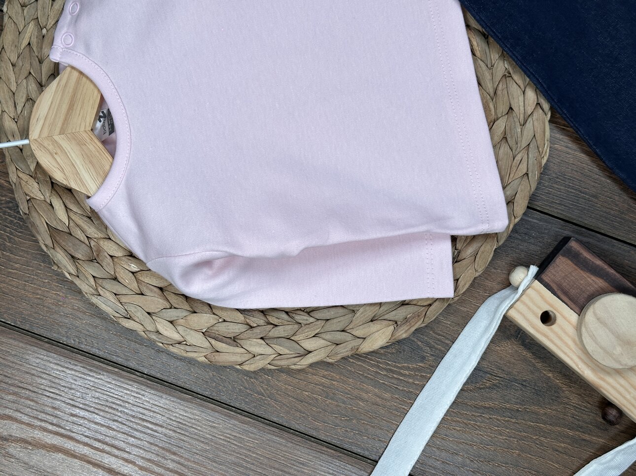Pamuklu Kalp Detaylı Tulum  2li Kız Bebek Takım - Görsel 6