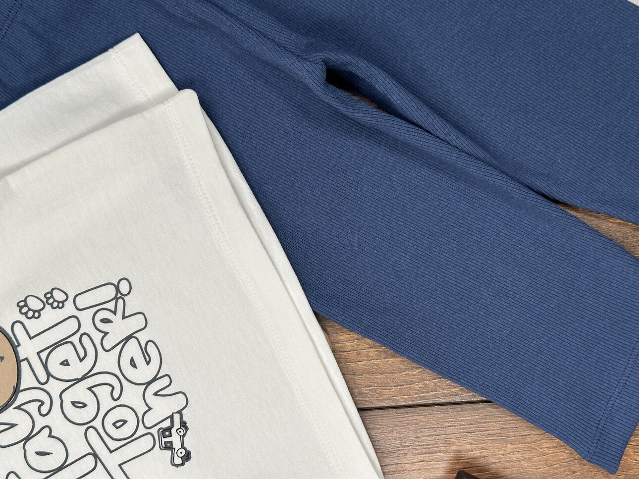 Pamuklu Ayıcık Detaylı Pijama 2li Kız Bebek Takım - Görsel 4