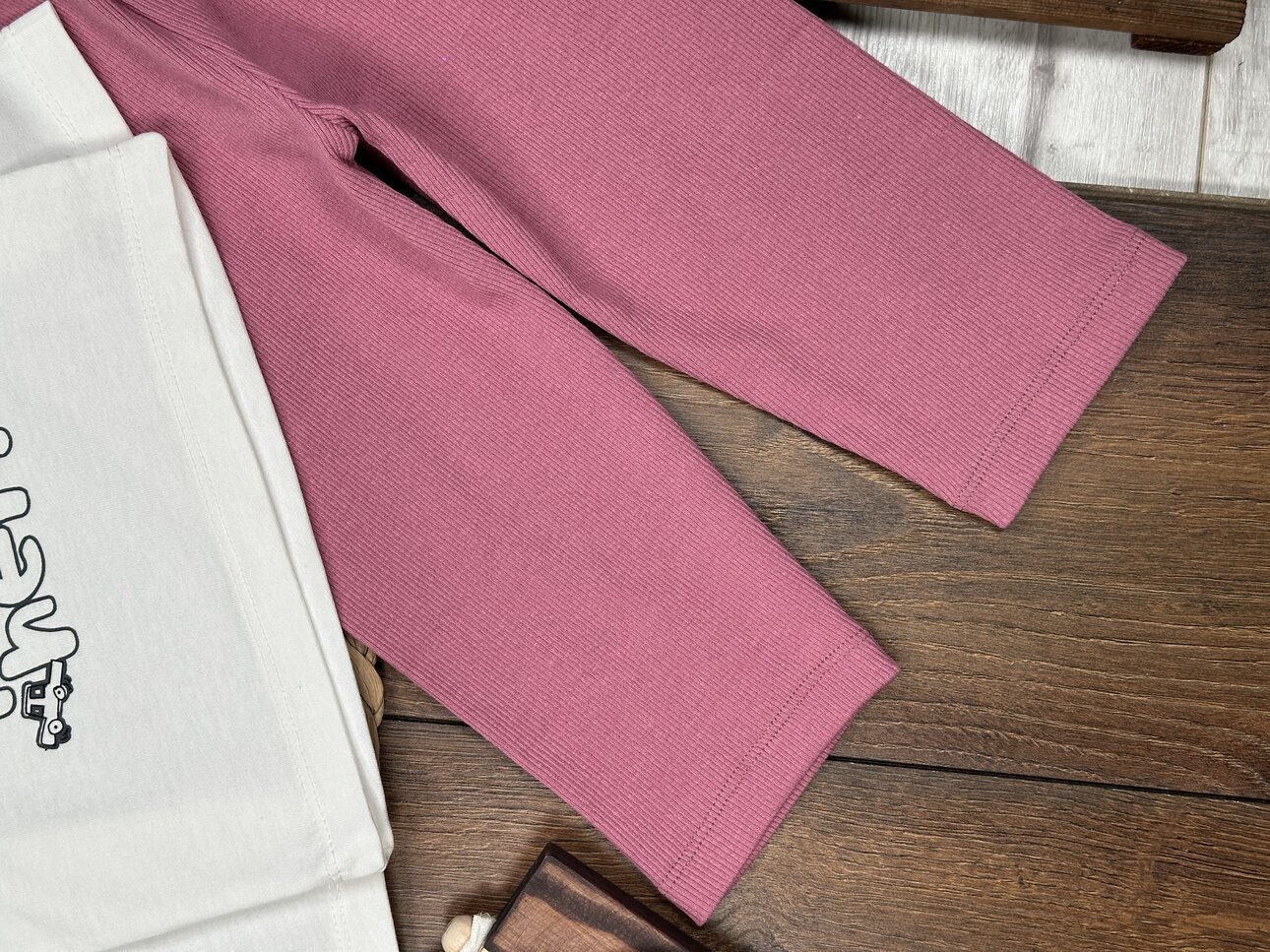 Pamuklu Ayıcık Detaylı Pijama 2li Kız Bebek Takım - Görsel 4