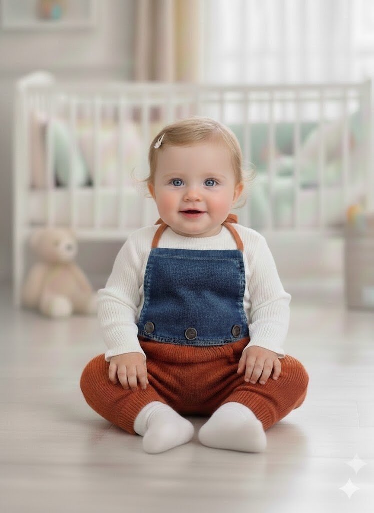 Pamuklu Triko Kot Detaylı 2Lİ Tulum