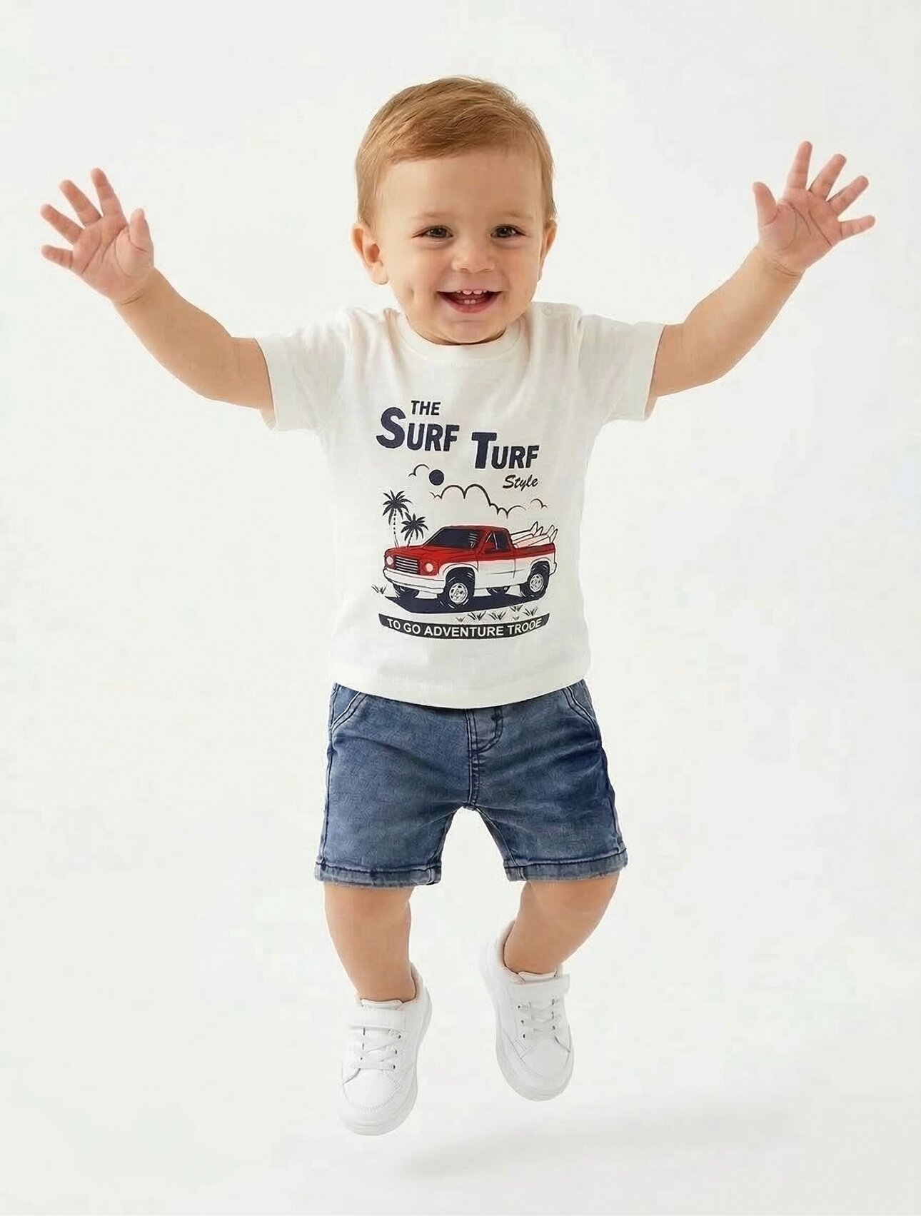 Erkek Bebek 2li  Şortlu Takım