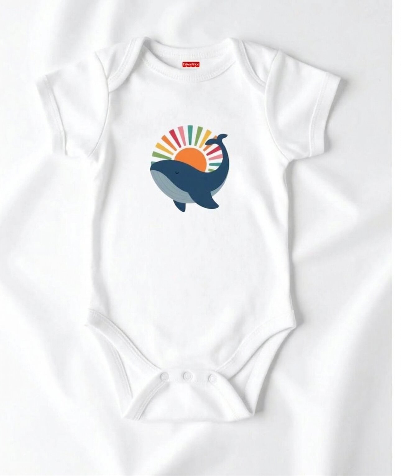 Organik %100 Pamuklu Çıtlıtlı Erkek Bebek Badi Zıbın