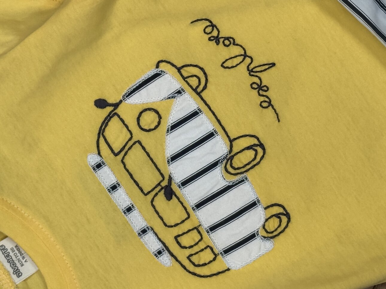 Pamuklu Karavan Detaylı Şeritli Poplin Kumaş Şortlu Erkek Bebek 2li  Takım