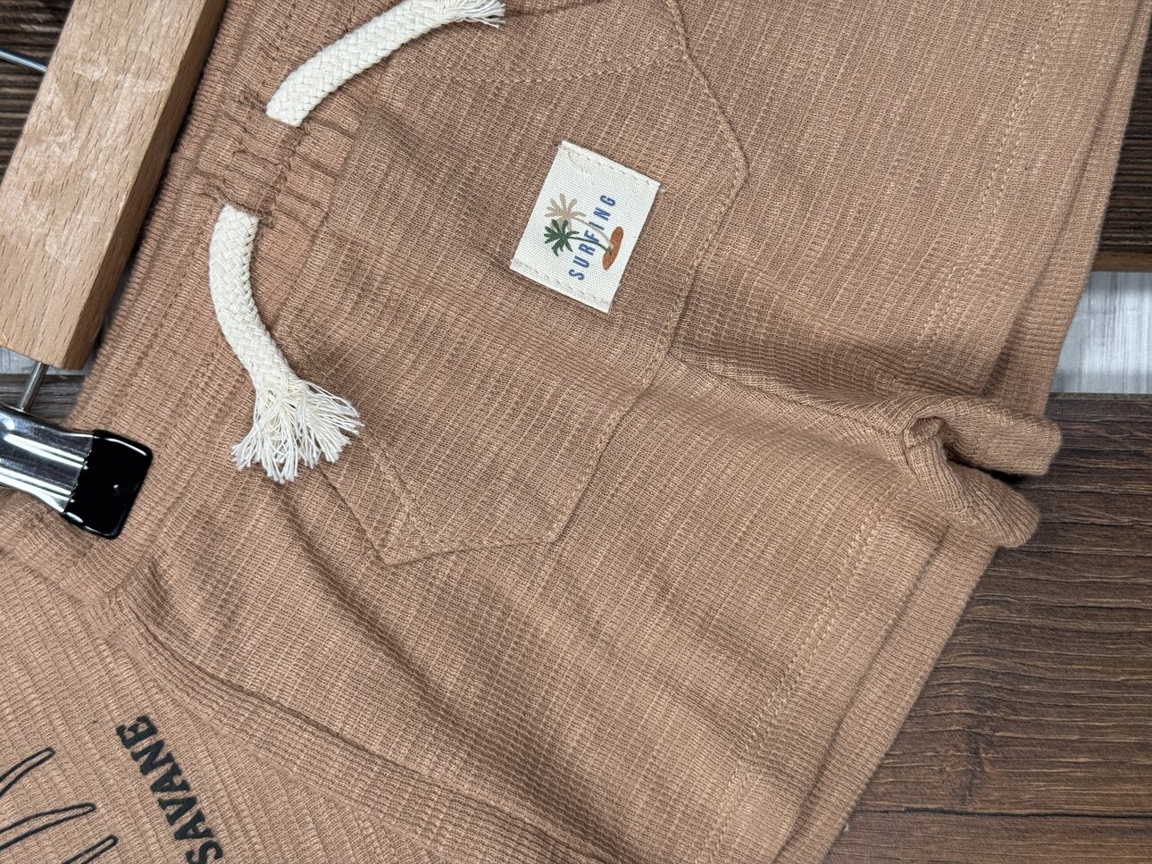 Pamuk Safari Macerası Desenli Erkek Bebek 2li Takım