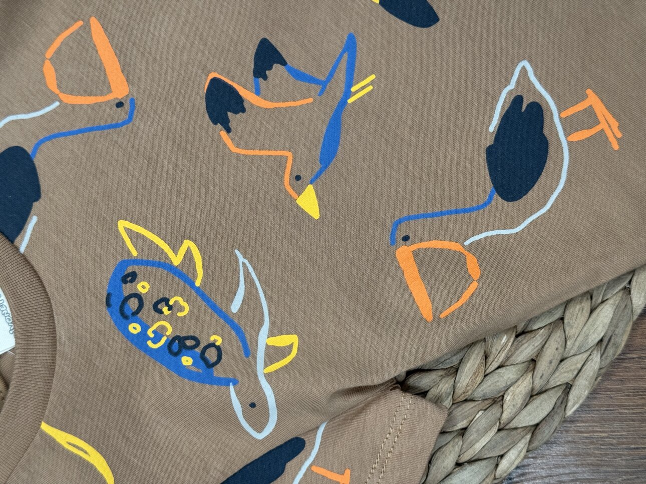 Pamuklu Sevimli Deniz Canlıları Desenli Erkek Bebek 2li Şortlu Takım