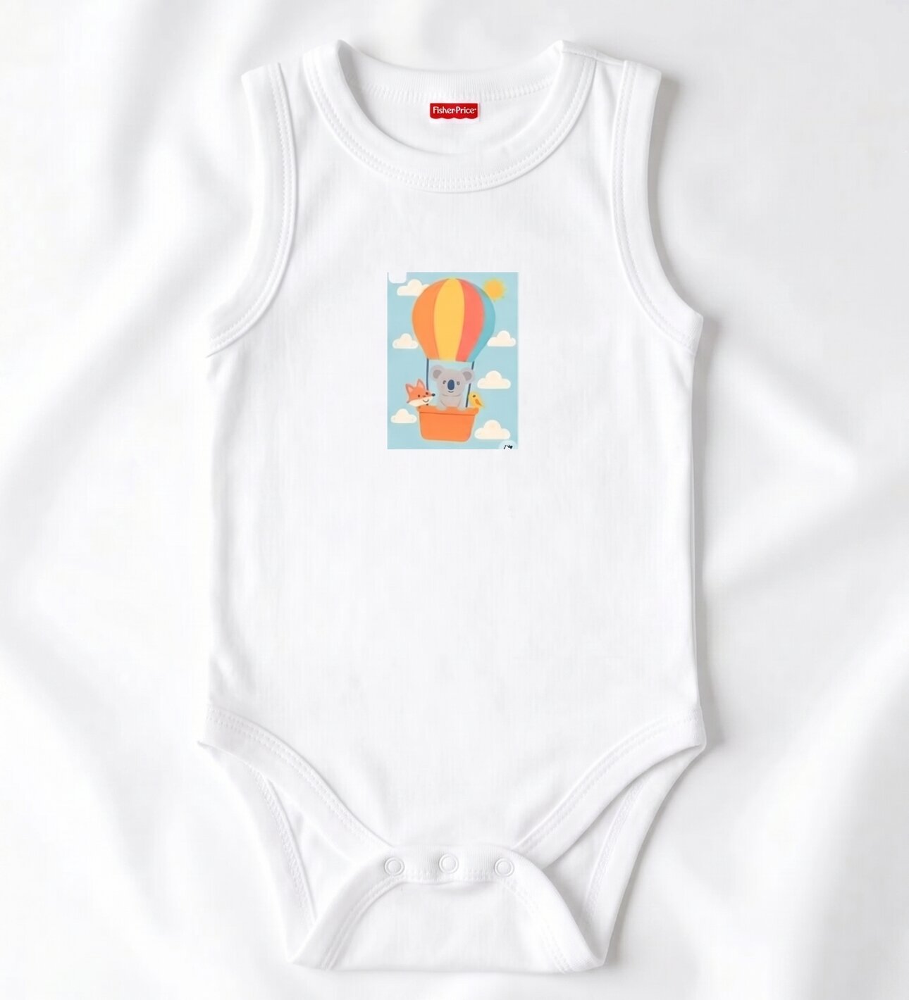 Organik %100 Pamuklu Çıtlıtlı Erkek Bebek Badi Zıbın