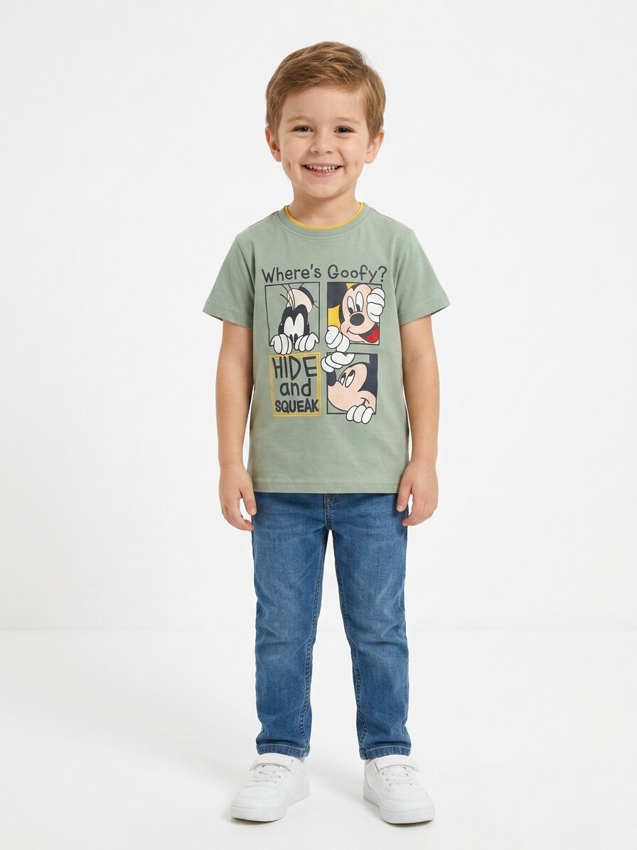 Pamuklu  Erkek Çocuk T Shirt - Görsel 3