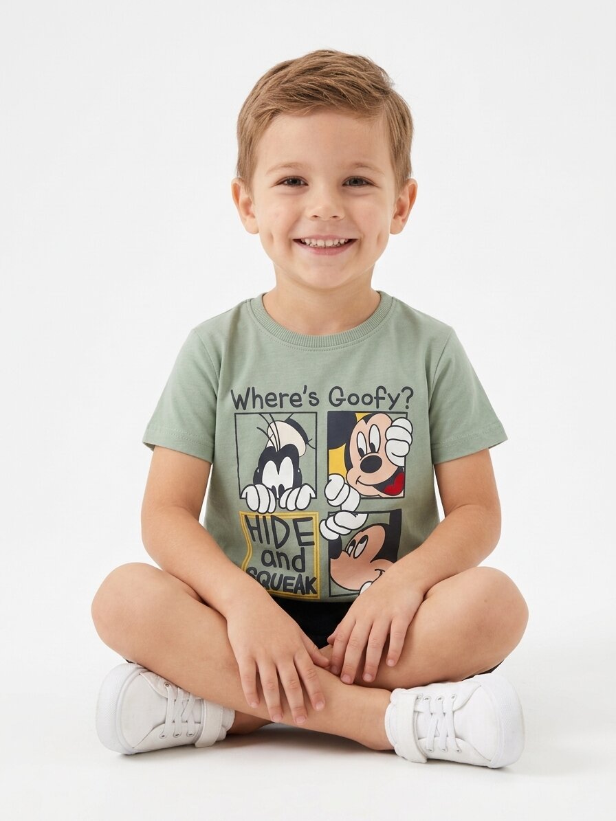 Pamuklu  Erkek Çocuk T Shirt - Görsel 2