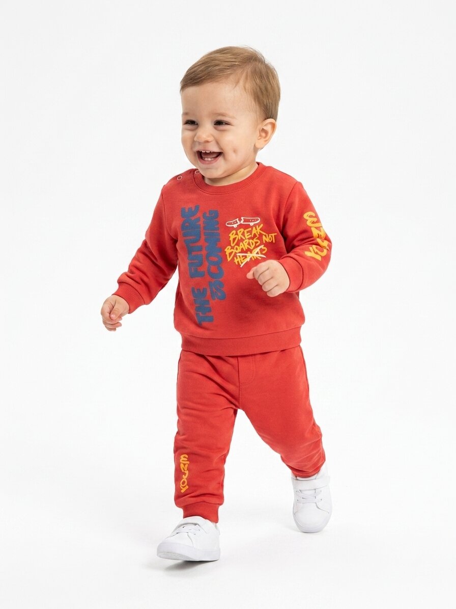 Pamuk Rahatlığıyla Erkek Bebek 2li Takım - Görsel 2